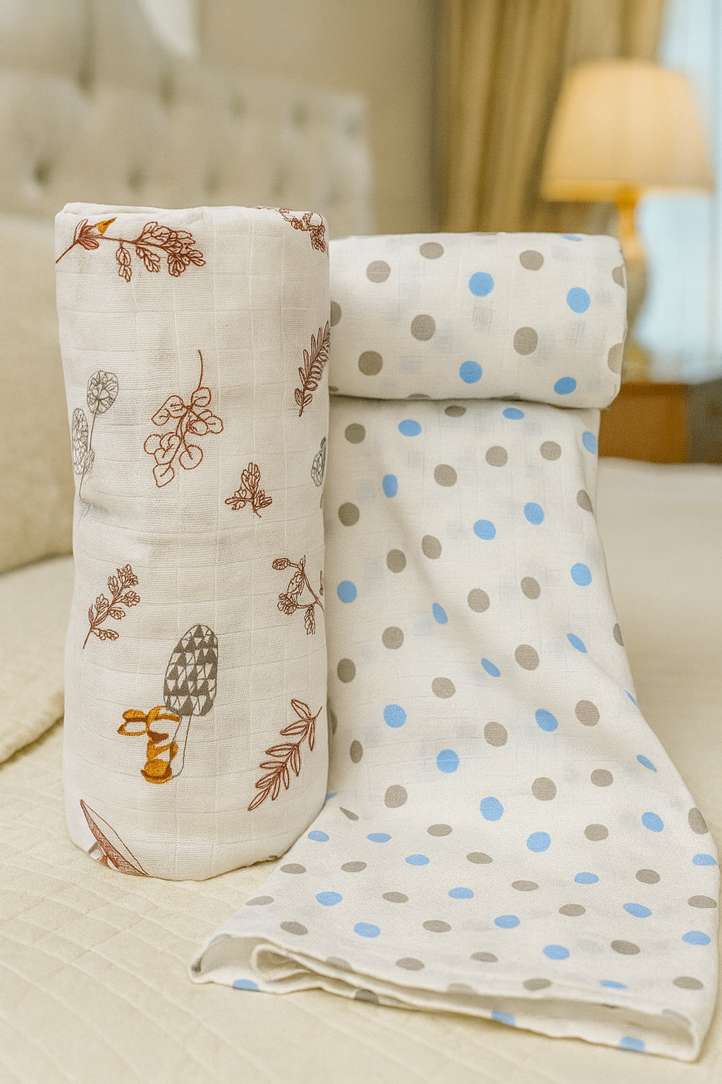 Organic muslin Swaddle 2 pcs - Pure Play