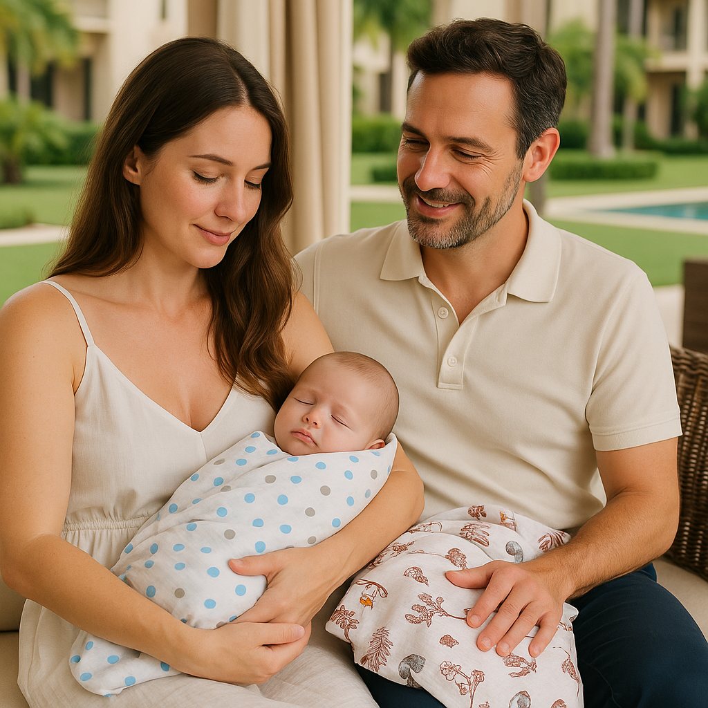 Organic muslin Swaddle 2 pcs - Pure Play