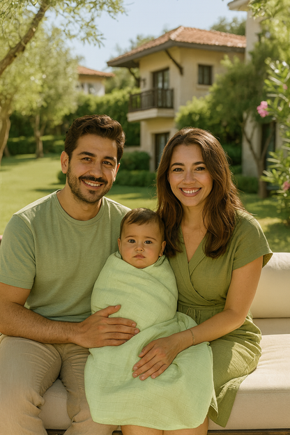 Organic muslin Swaddle 2 pcs - Little Explorer