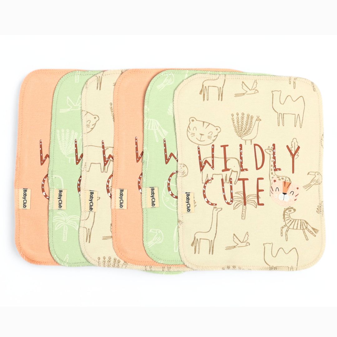 Organic Cotton - Face Wipes 6 Pack