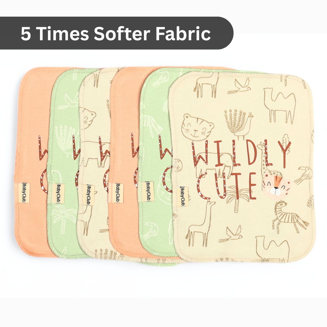 Organic Cotton - Face Wipes 6 Pack