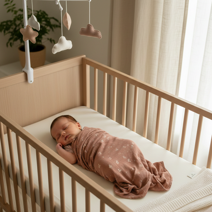 Muslin Swaddle - Soft Flora