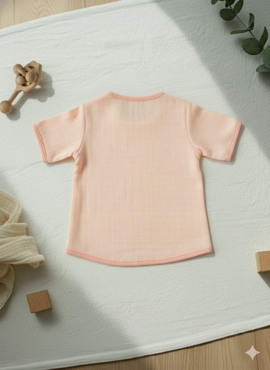 Organic Muslin Jabla - Peachy Bee