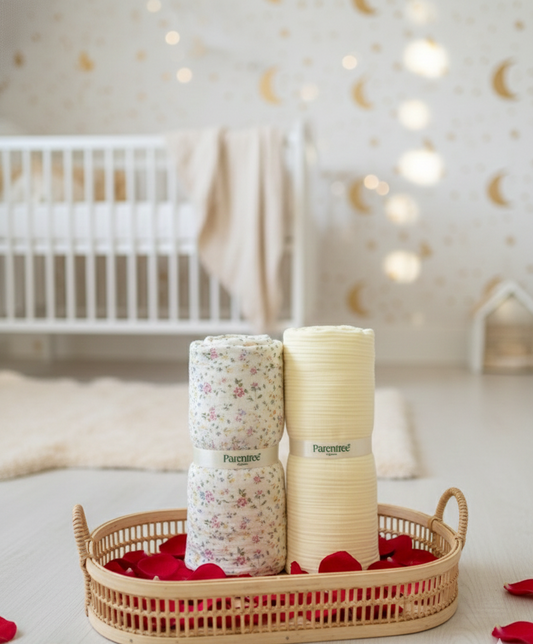 Organic Swaddle 2pcs combo