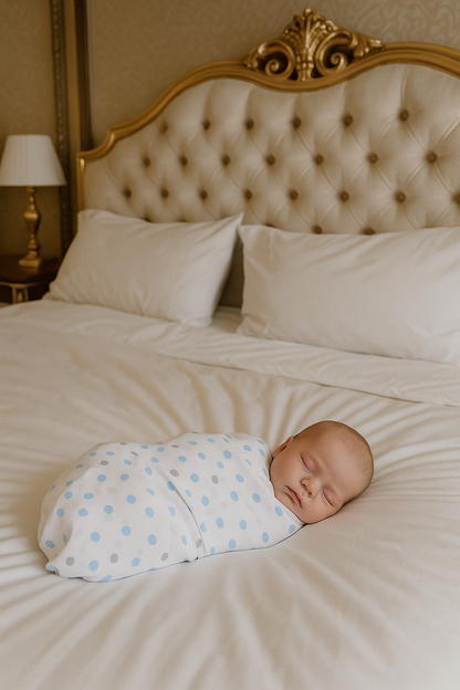 Organic muslin Swaddle 3 pcs - Dreamy Dots