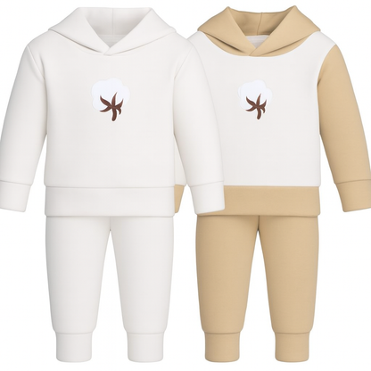 Organic Cotton Hoodie Set IP - 2 Pack