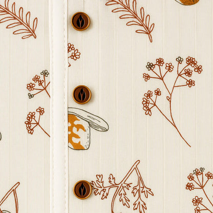 Organic Muslin Frock Jabla- Nature Bliss