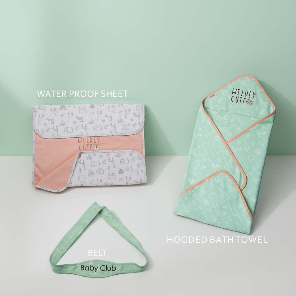 3pcs- Welcome baby gift set