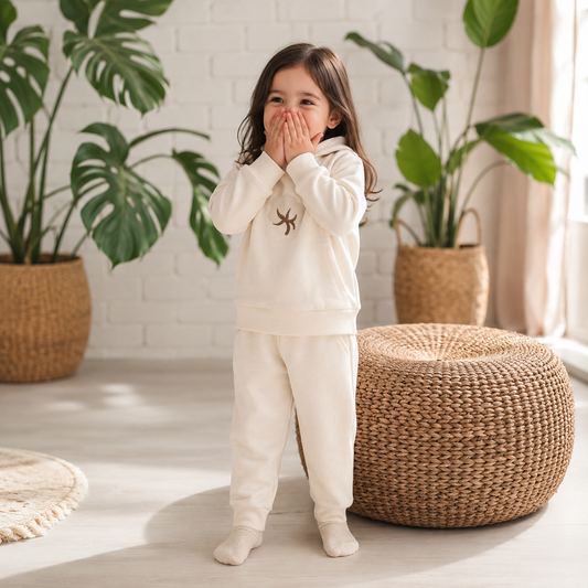 Everyday Cotton Loungewear Set - Ivory