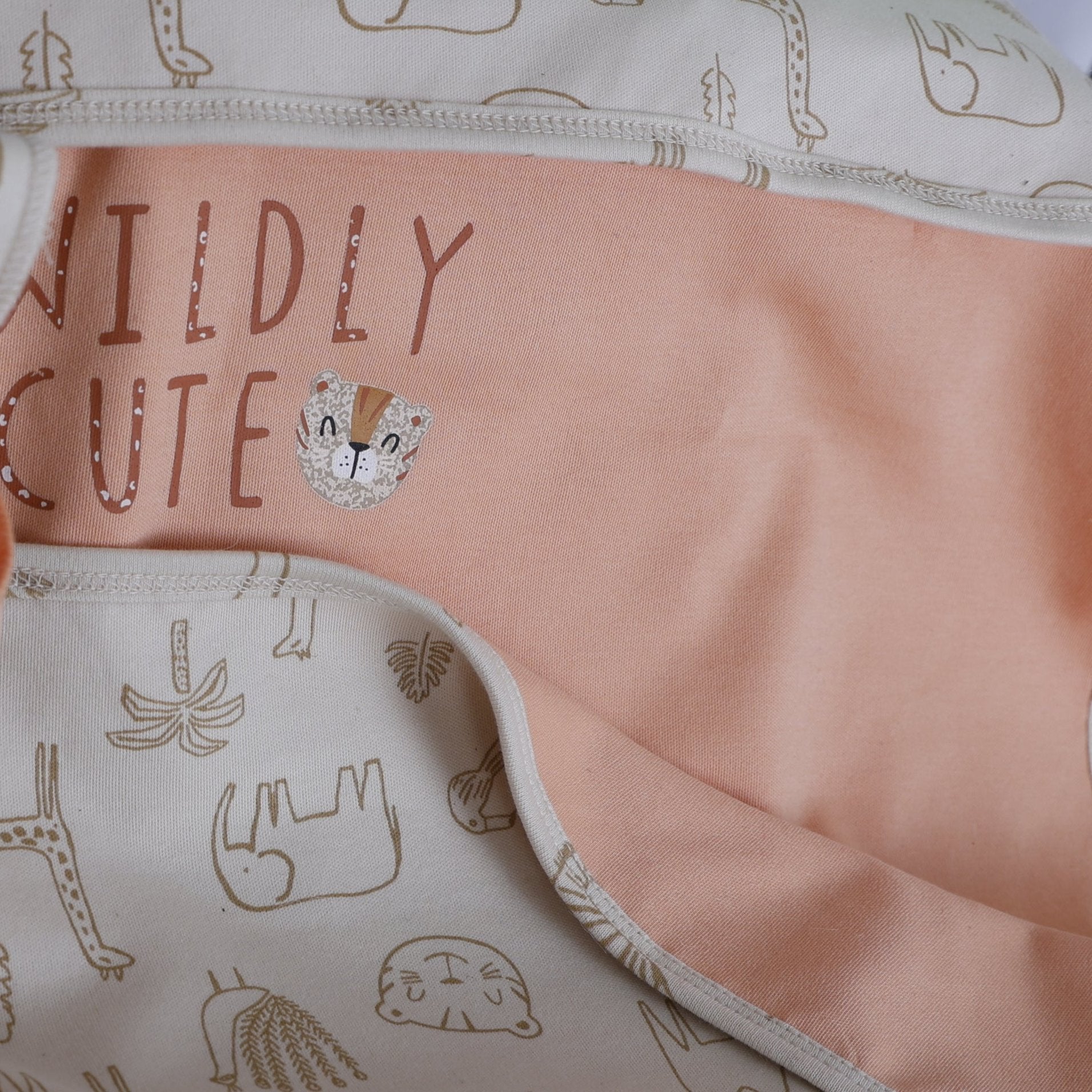 Organic Cotton - Water Proof Sheet (Peach) - parentree.co