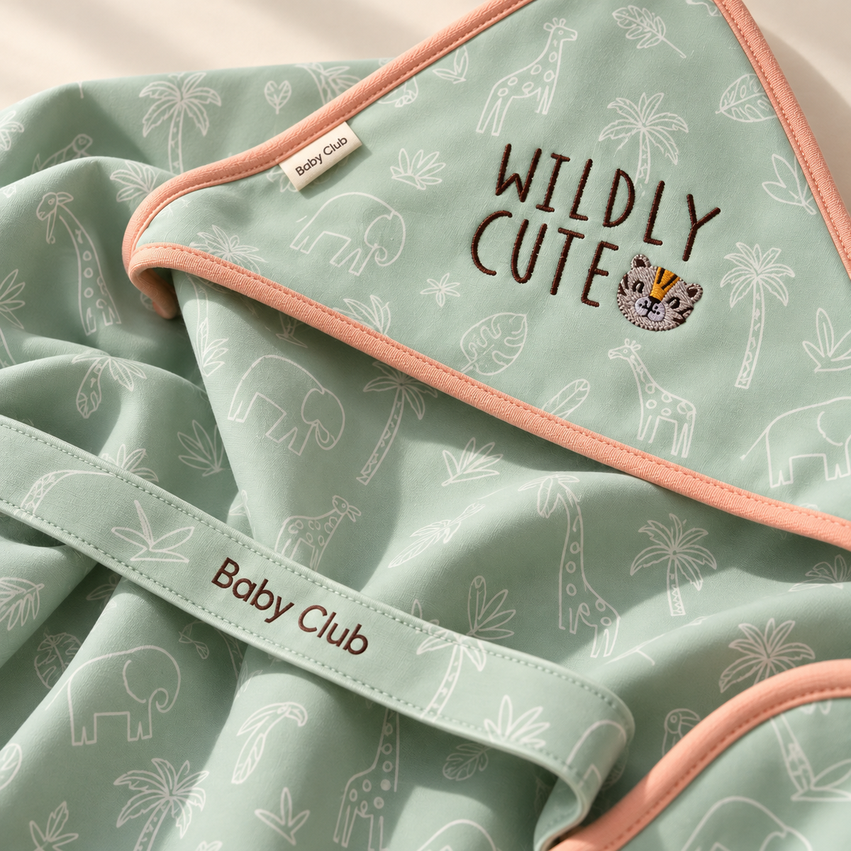 Organic Hooded Bath Towel & Belt