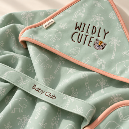 Organic Hooded Bath Towel & Belt