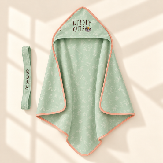 Organic Hooded Bath Towel & Belt