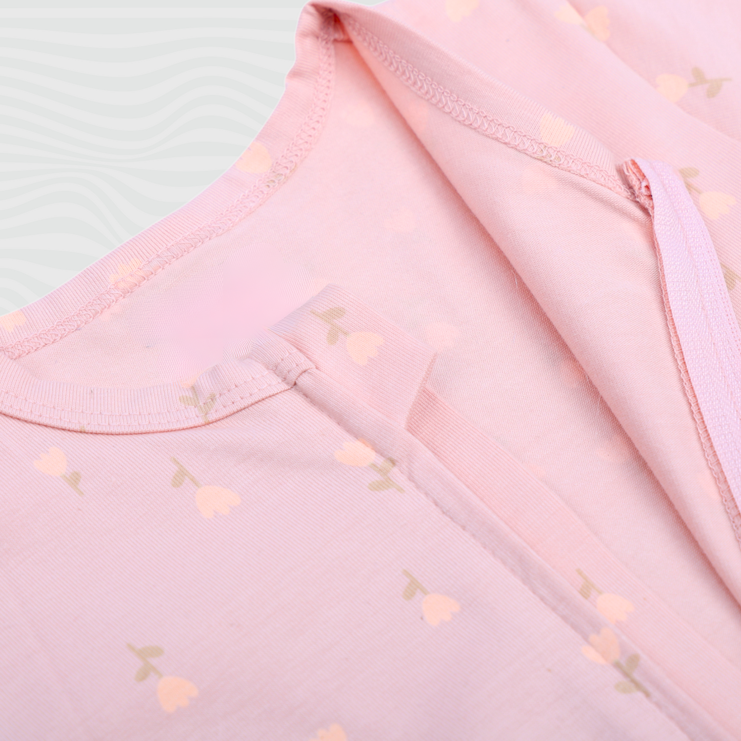 Organic Half Sleeve Baby Romper – BABY Pink
