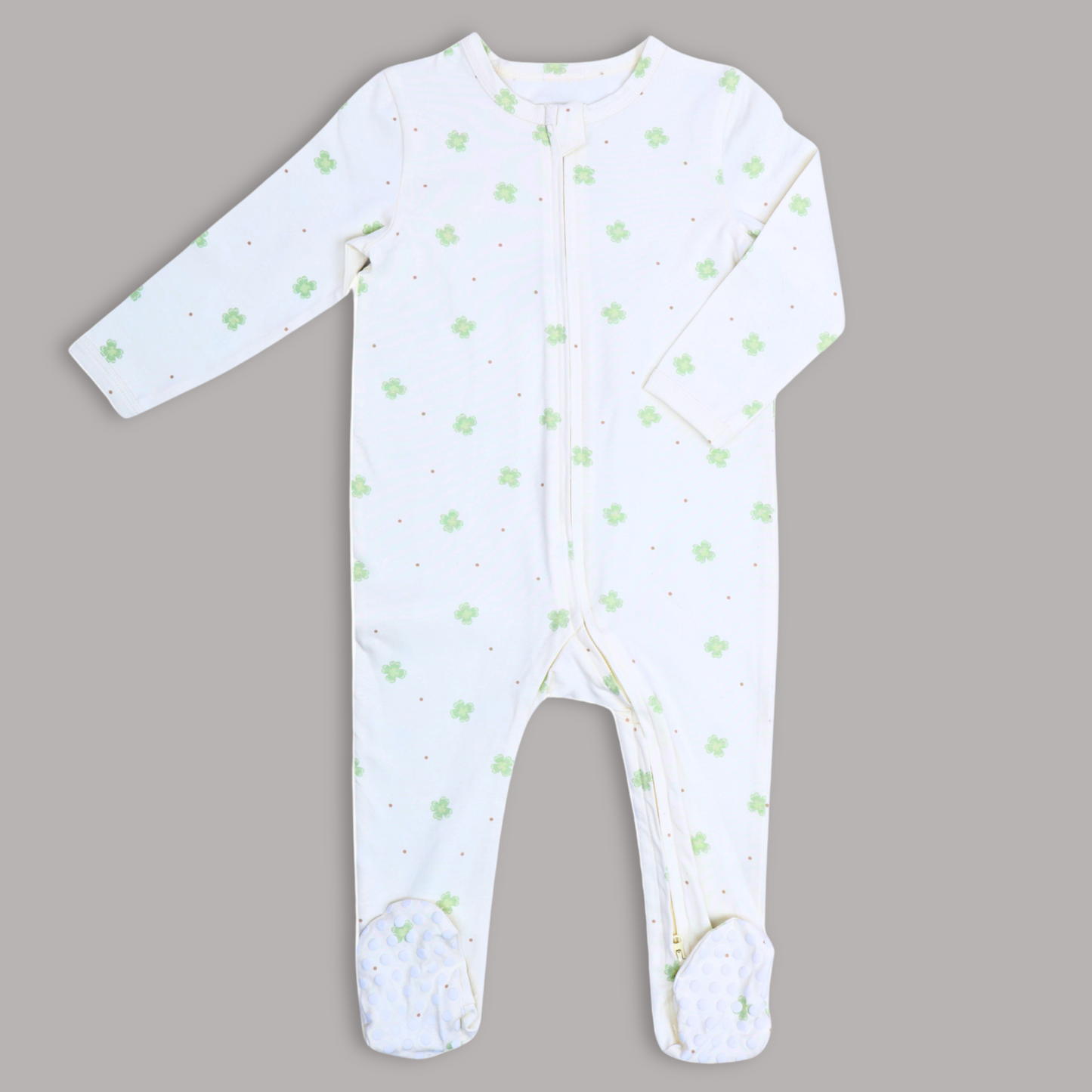 Organic Baby Romper – White