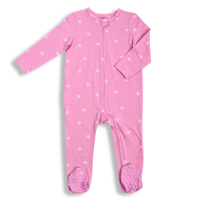Organic Cotton Baby Romper – Pink