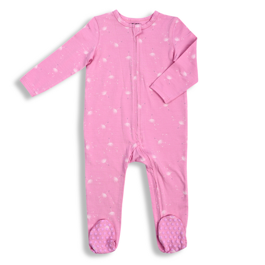 Organic Cotton Baby Romper – Pink