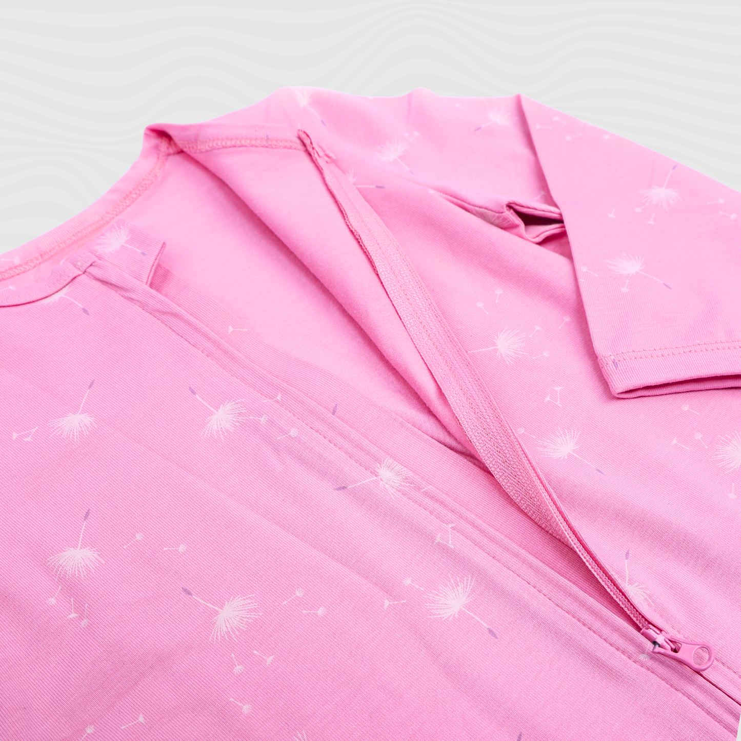 Organic Baby Romper Set of 2 – White & Pink Combo