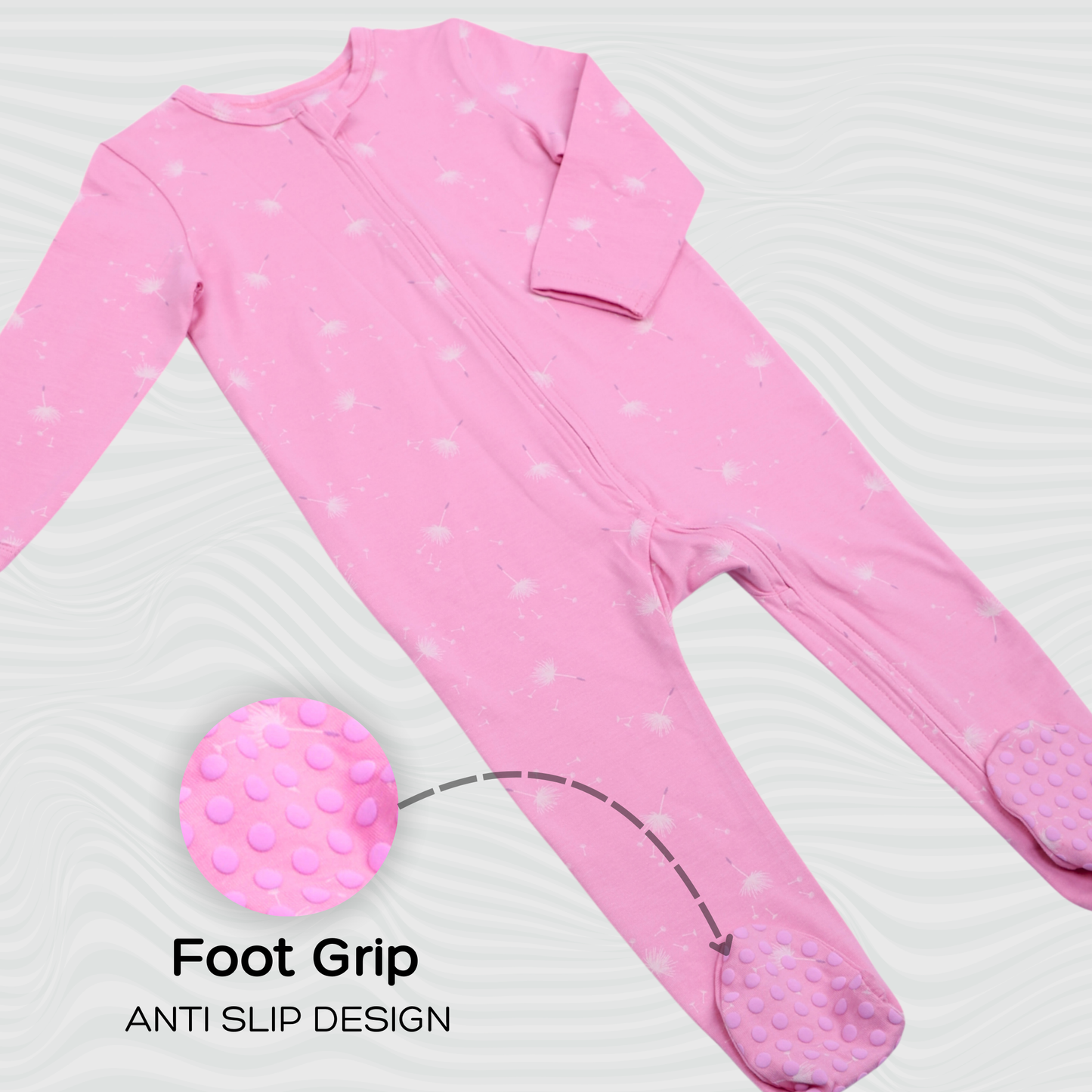 Organic Baby Romper 2-Piece Combo – Yellow & Pink