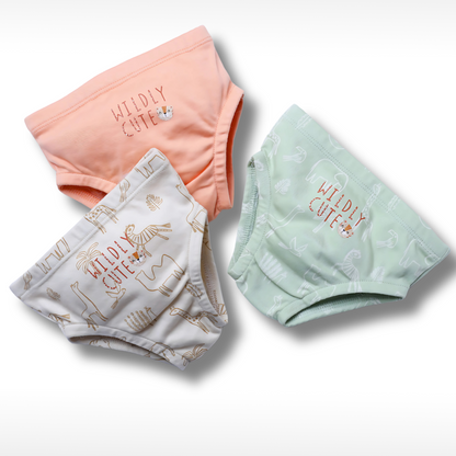 Organic Cotton - Underwear Set 3 Pcs