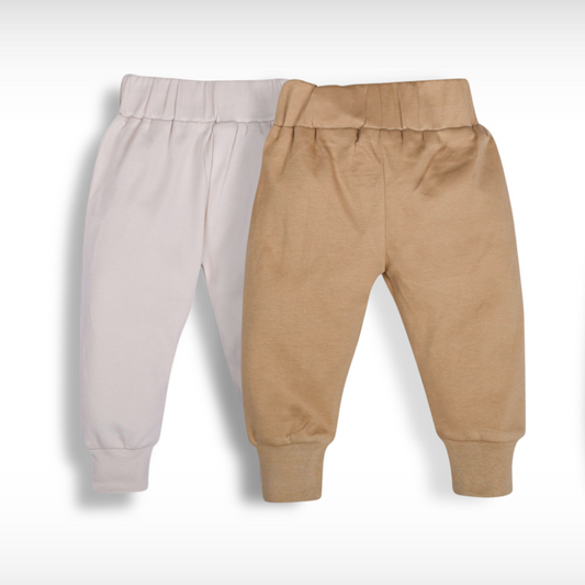 2-pack Organic Cotton joggers - parentree.co
