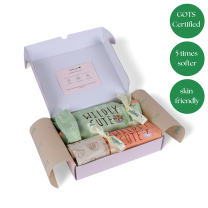 3pcs- Welcome baby gift set - parentree.co