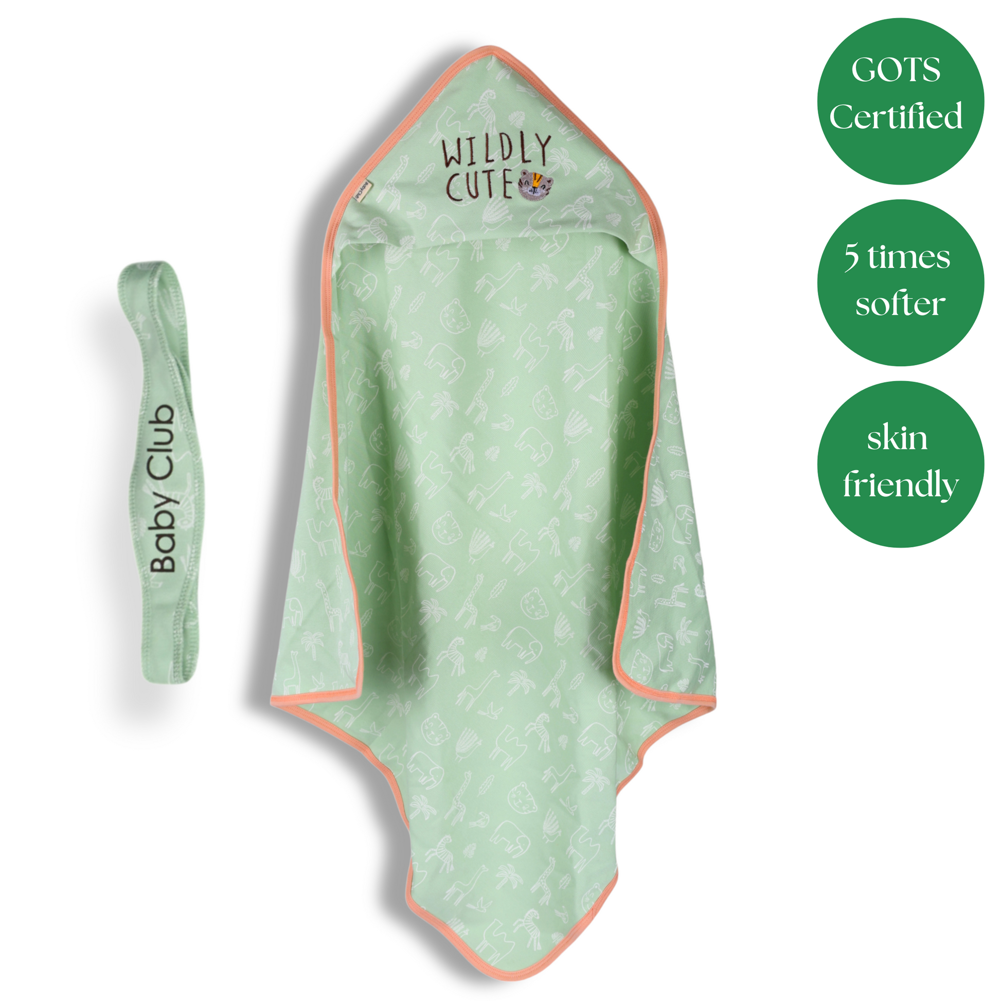 Organic Cotton - Baby Kit (Green) - 12 Pcs. - parentree.co