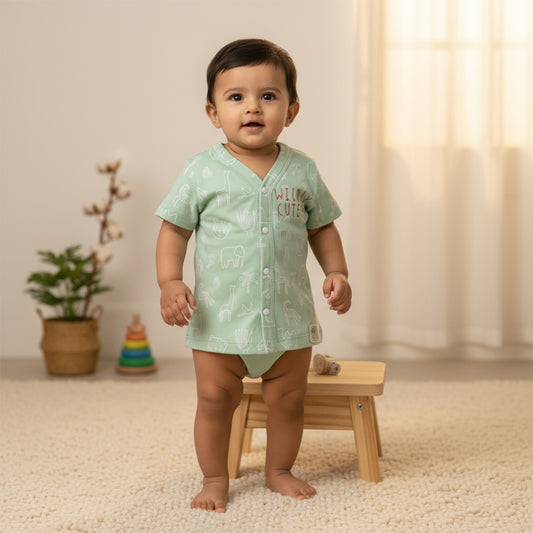 Organic cotton- half sleeve shirt