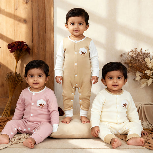 Organic Cotton Romper Set IPK - 3 Pack