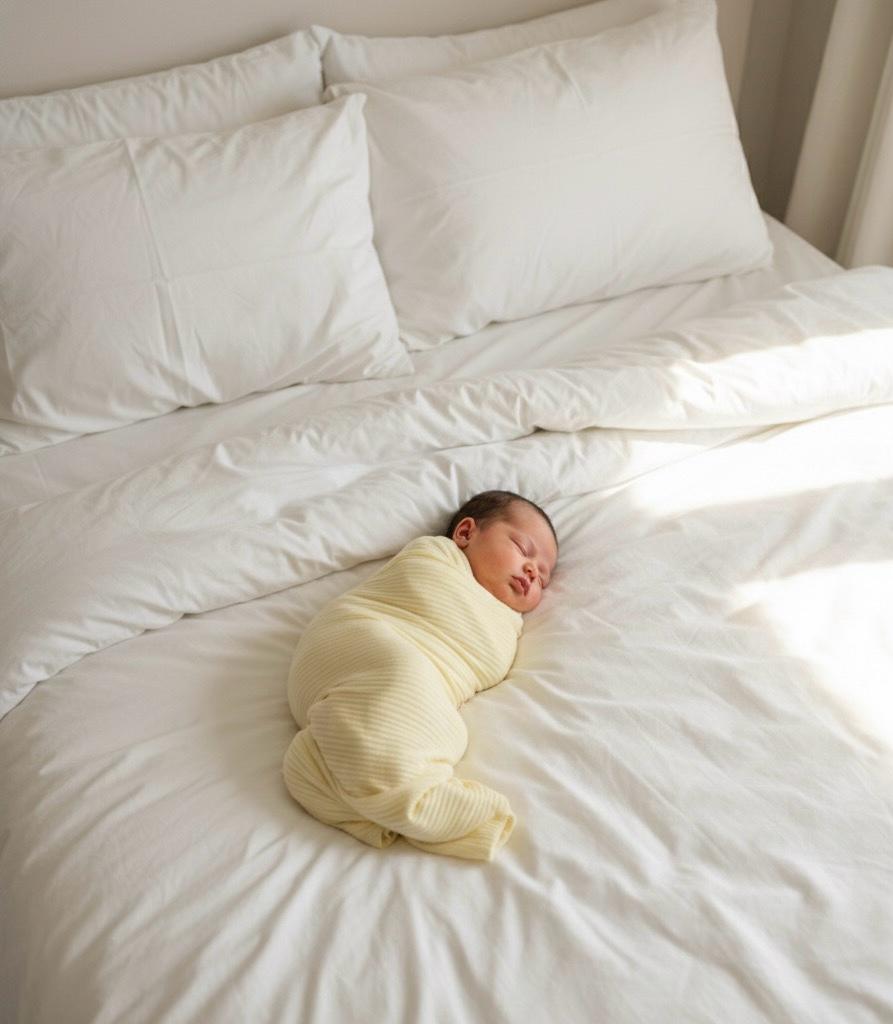 2 PCS- Soft Organic Muslin Swaddles Citrus