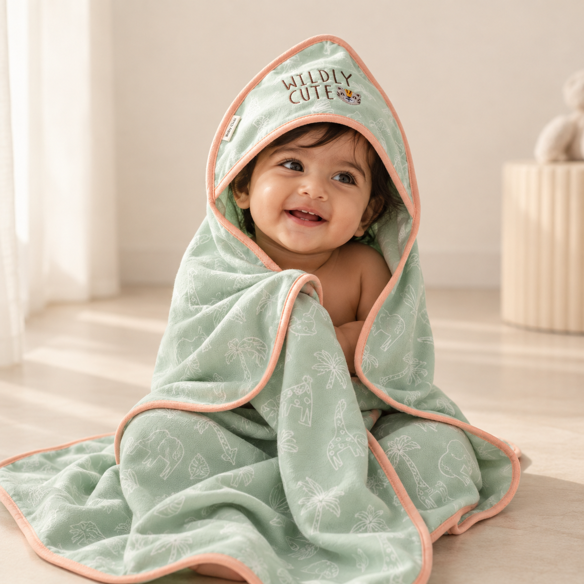 Organic Hooded Bath Towel & Belt