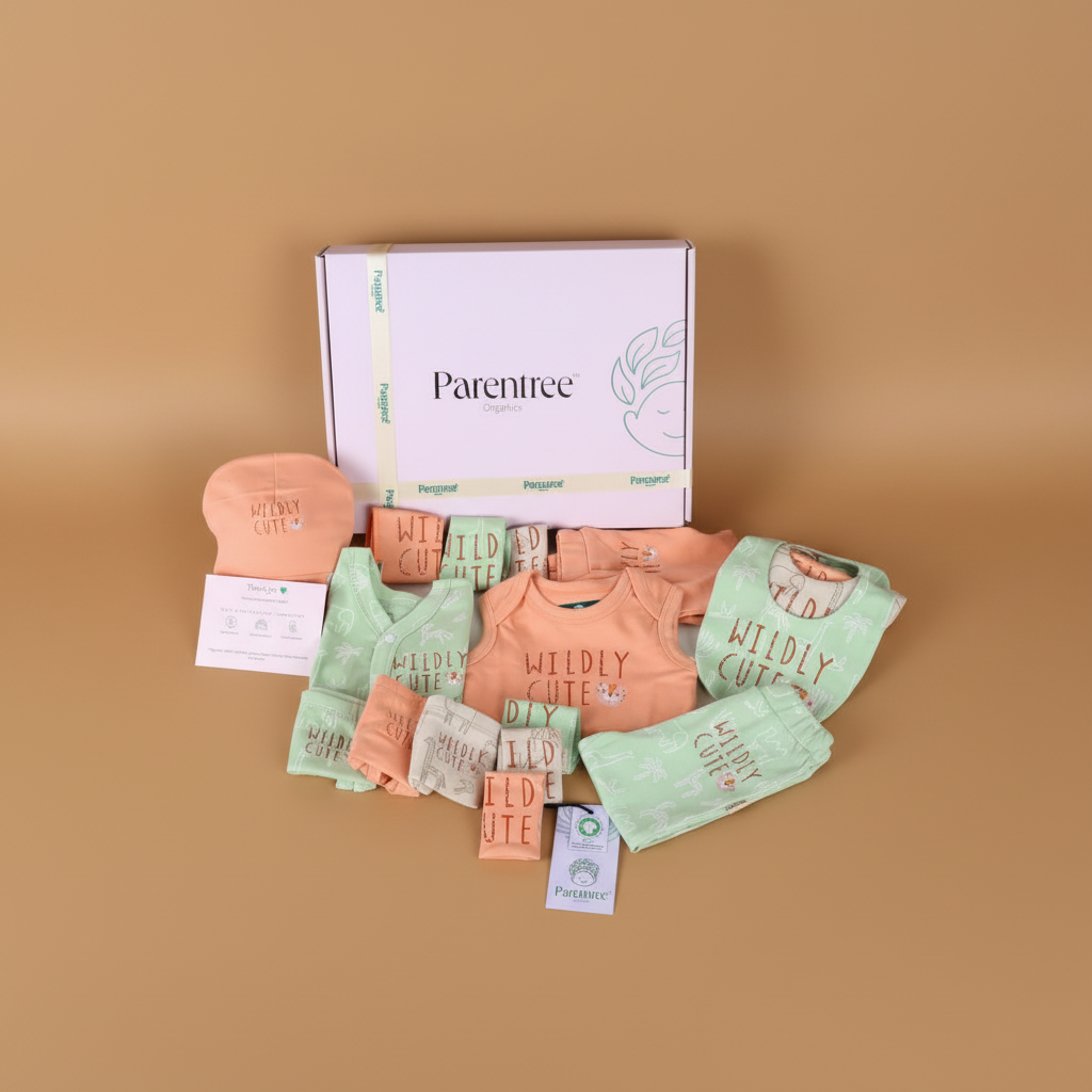 17-pcs Organic baby gift set