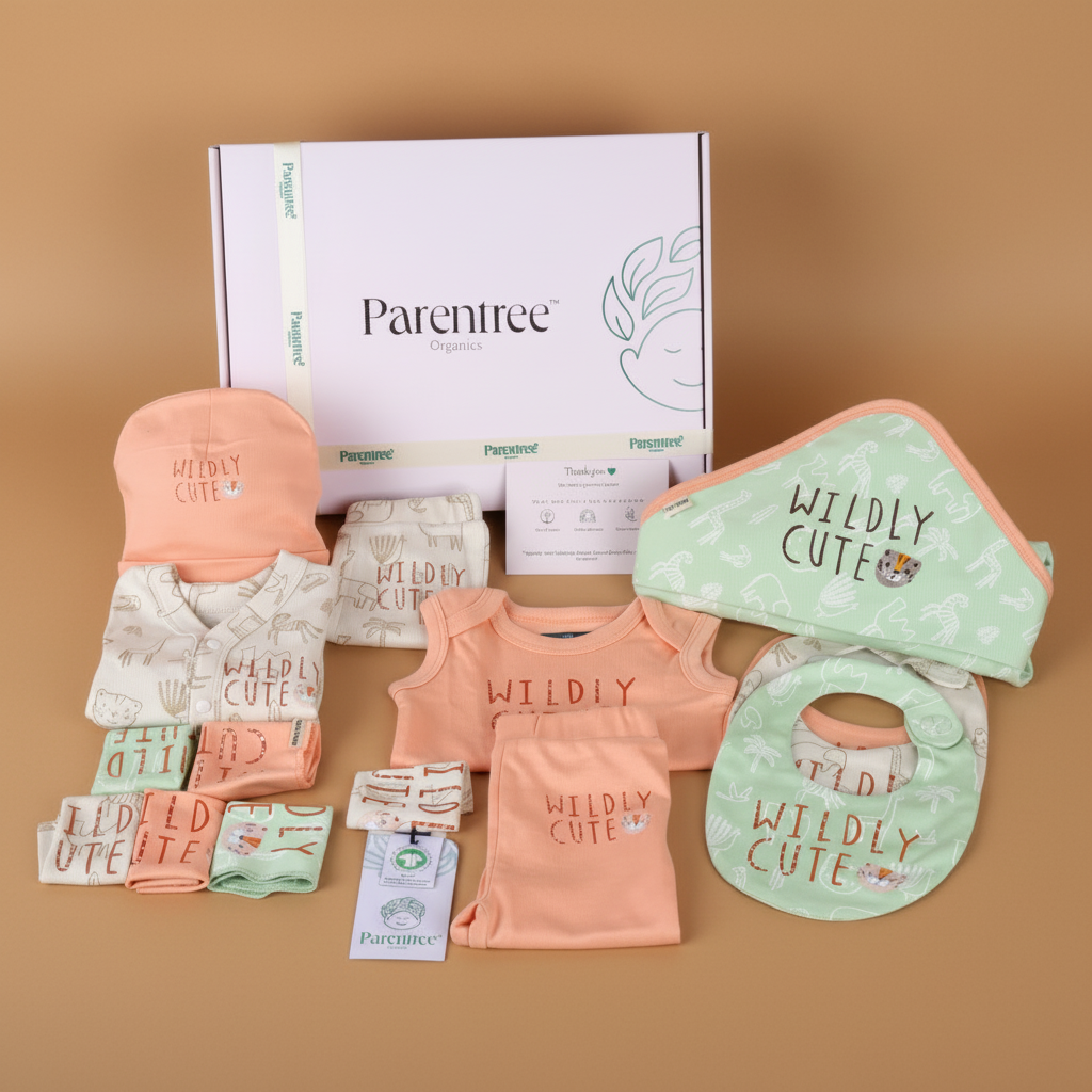 16pcs - Organic baby gift set