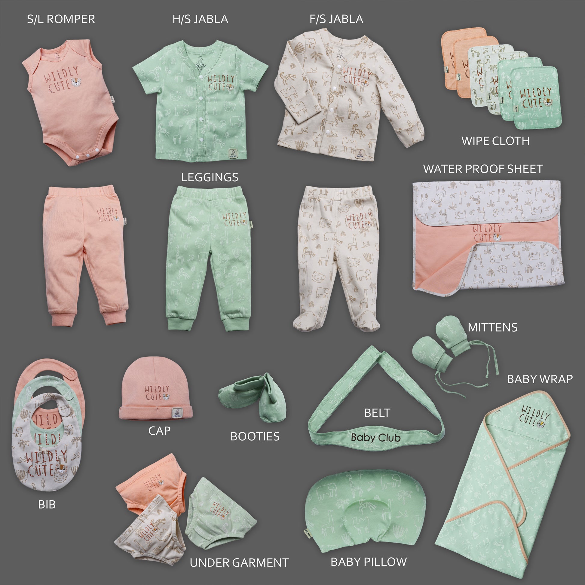 27-pcs Organic Baby Gift Set - parentree.co