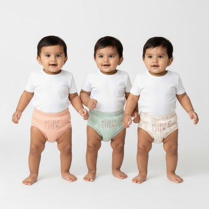 Organic Cotton - Underwear Set 3 Pcs